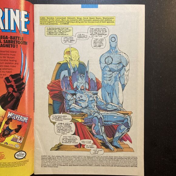 X-Force: Flashback No. -1, Annual No. 3, No. 6, 18 & 28. (Marvel Comics 1992-97) - Picture 9 of 16